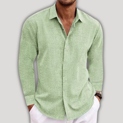 GINO | LONG-SLEEVED LINEN SHIRT