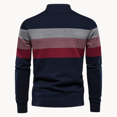 BURK | COMFORTABLE QUARTER ZIP SWEATER