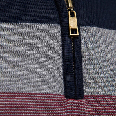 BURK | COMFORTABLE QUARTER ZIP SWEATER