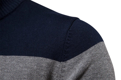 BURK | COMFORTABLE QUARTER ZIP SWEATER