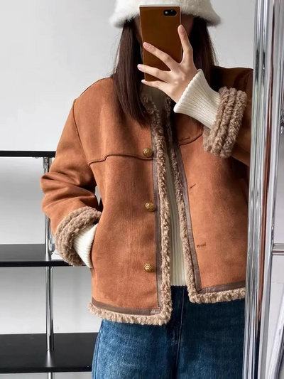 ASPEN | VINTAGE SUEDE STYLE JACKET